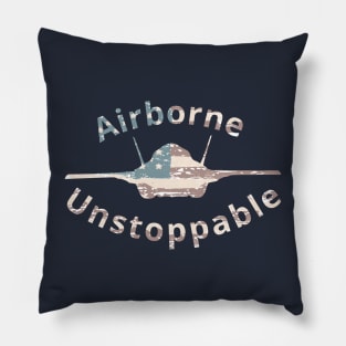 Airborne and Unstoppable Pillow