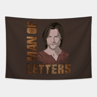 Man of Letters Sam Winchester Tapestry