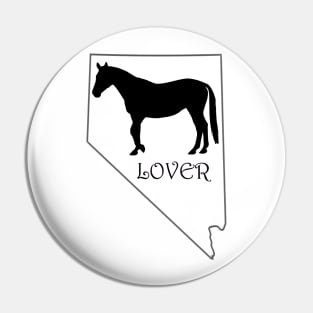 Nevada Horse Lover Gift Pin