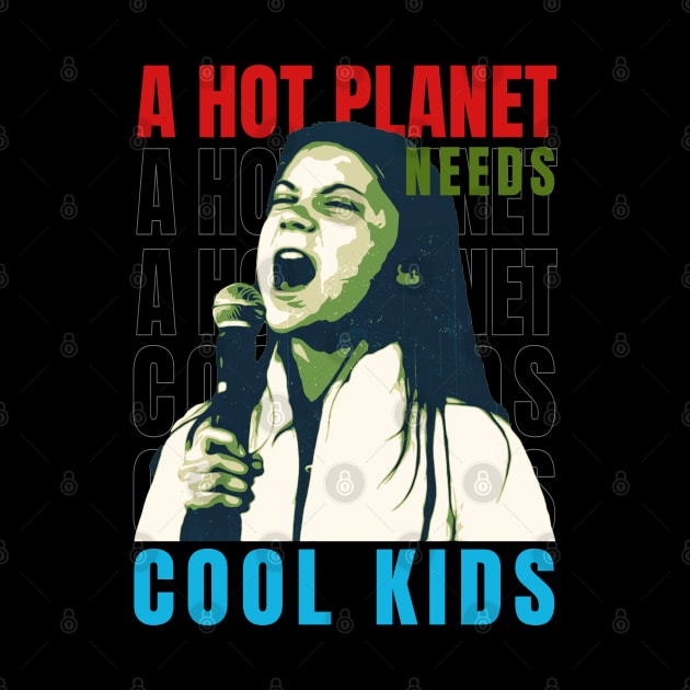 A hot planet needs cool kids by LAKOSH