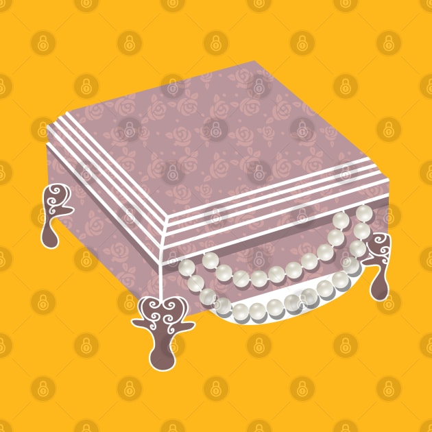 Pink jewelry box by Wlaurence