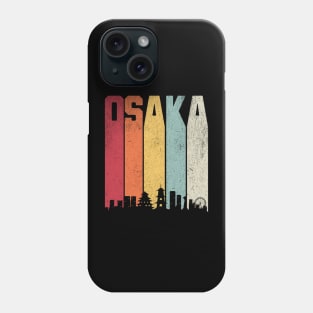 Osaka Vintage Skyline Phone Case