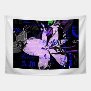 Lilac Lilly Tapestry