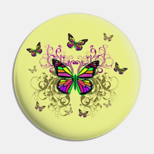 Artistic Butterfly Decoration 2 Pin