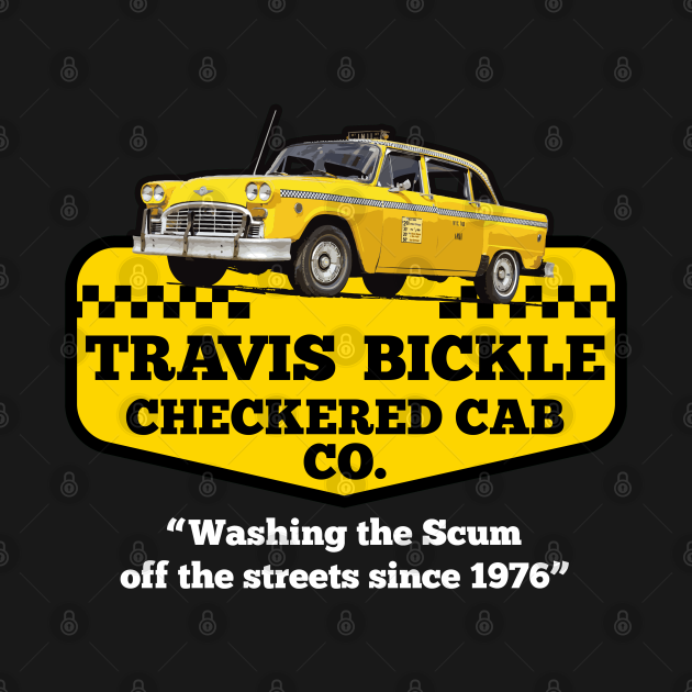 Travis Bickle Checkered Cab Company Darks