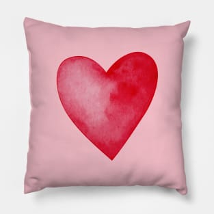 red heart ♥️ graphic tee Pillow