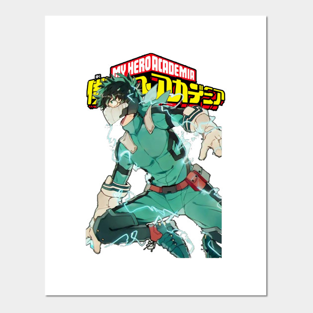 Deku Full Cowl Plus Ultra Posters And Art Prints Teepublic Uk