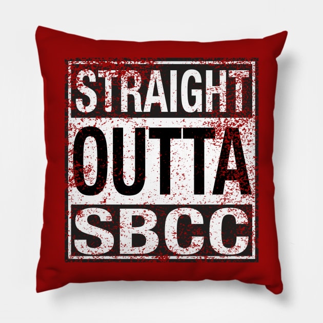 straight - SBCC Pillow by drunkdevo