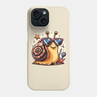 Cool Snail with Sunglasses Phone Case