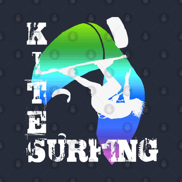 Kite Surfing WIth Freestyle Kitesurfer And Kite 15 by taiche