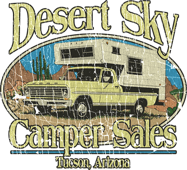 Desert Sky Camper Sales Tucson Kids T-Shirt by JCD666