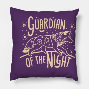 Guardian of the Night Pillow