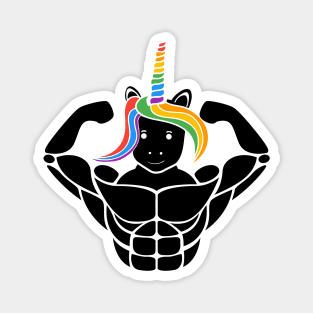 Unicorn Flexing Magnet