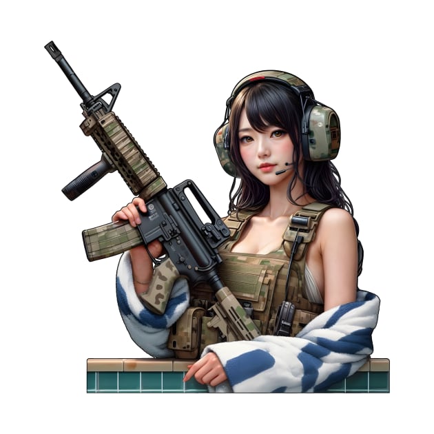 Tactical Girl by Rawlifegraphic