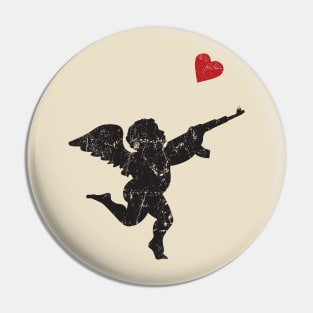 Cupid with a AK-47 Pin