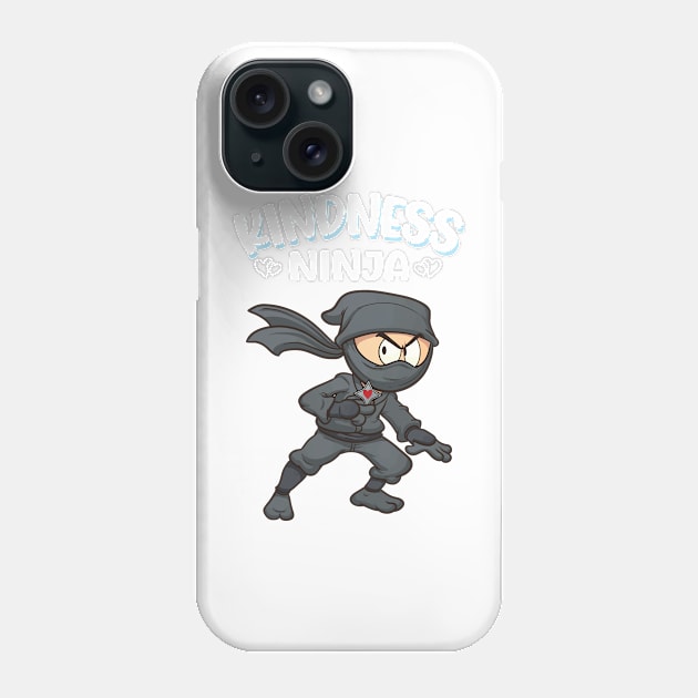 Kindness Ninja Phone Case by reedae