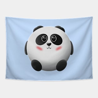 Cute Chubby Panda Tapestry