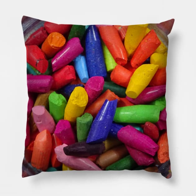 Color - 1 Pillow by walter festuccia