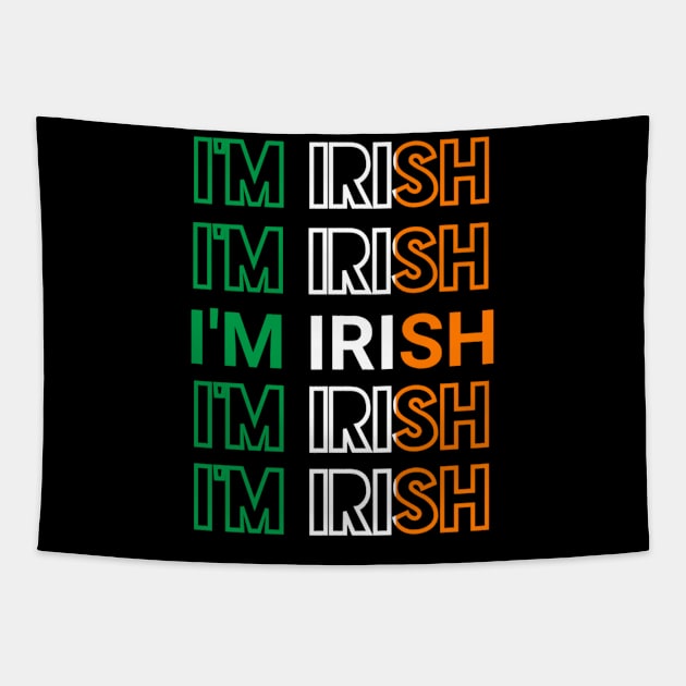 I am Irish for st Patricks day Tapestry by sukhendu.12