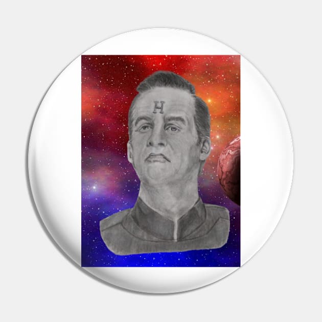 Arnold Rimmer Red Dwarf Pin by kazboart