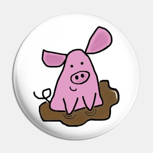 Pig in muck Pin