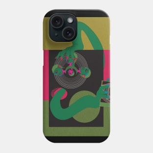 Hurdy Gurdy Man 60s Style Print Phone Case