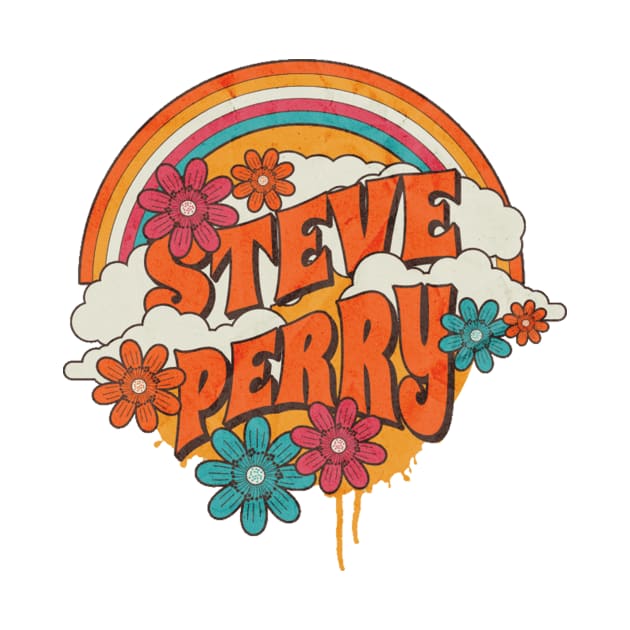 Retro Rainbow - Steve Perry by sansxart