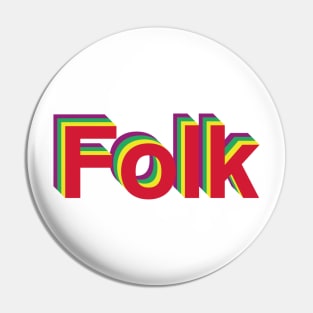 Folk Design Pin