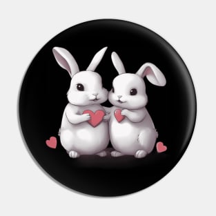 Love Bunny Pin