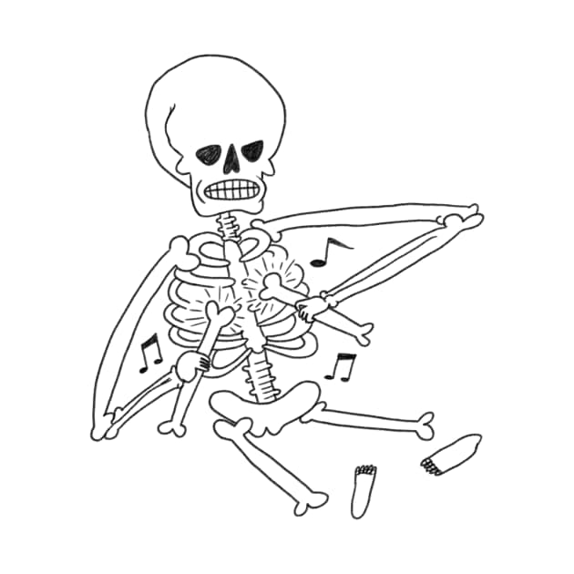 Xylobone - Skeleton - Crewneck Sweatshirt | TeePublic