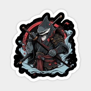 samurai shark Magnet