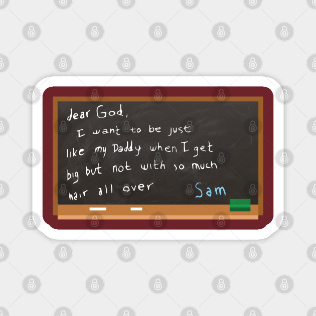 I want to be just like my daddy but not hairy funny childs note - Funny Child - Magnet | TeePublic UK I want to be just like my daddy but not hairy funny childs note - Funny Child - Magnet | TeePublic UK