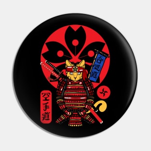 Samurai Cat Pin