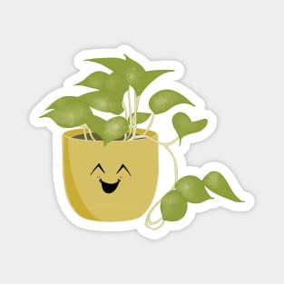 Cute Pothos Magnet