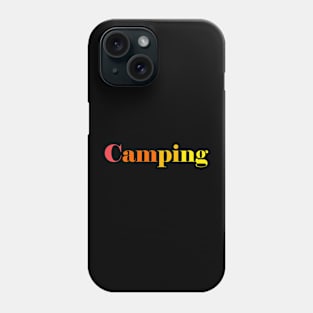 Fun attractive camping cool cute lover hiking Phone Case