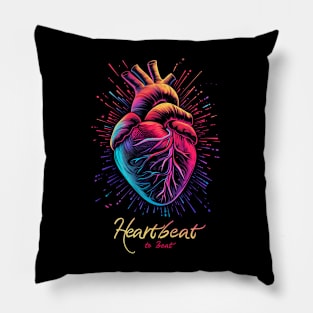 Heartbeat to beat - Pulse of life Pillow