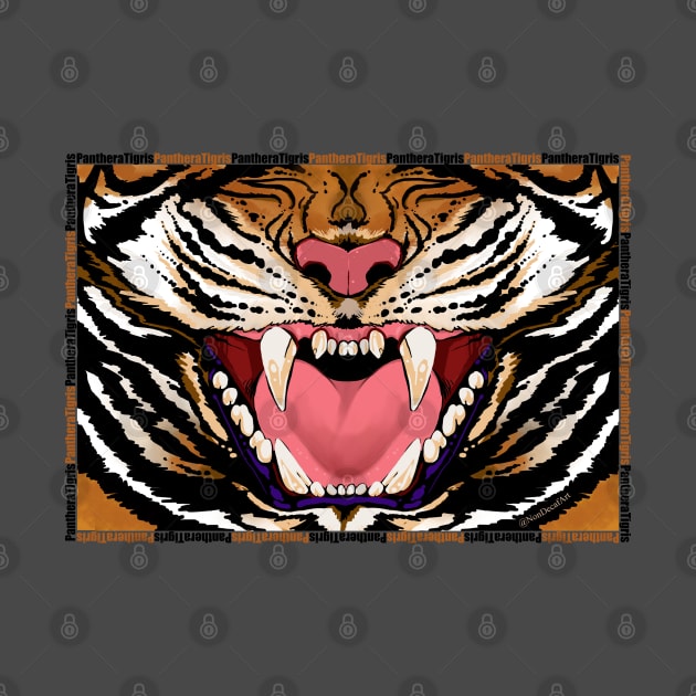 Tiger Maw by NonDecafArt