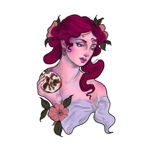 Pink Persephone Fanart T-Shirt