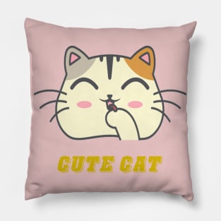 Cute cat lover Pillow