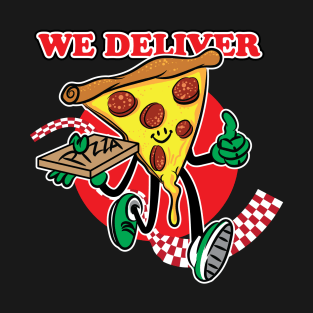 We Deliver Pizza Guy T-Shirt