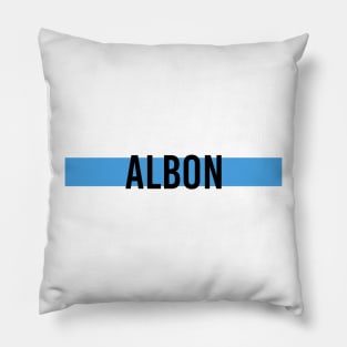 Alexander Albon Driver Name - 2022 Season #4 Pillow