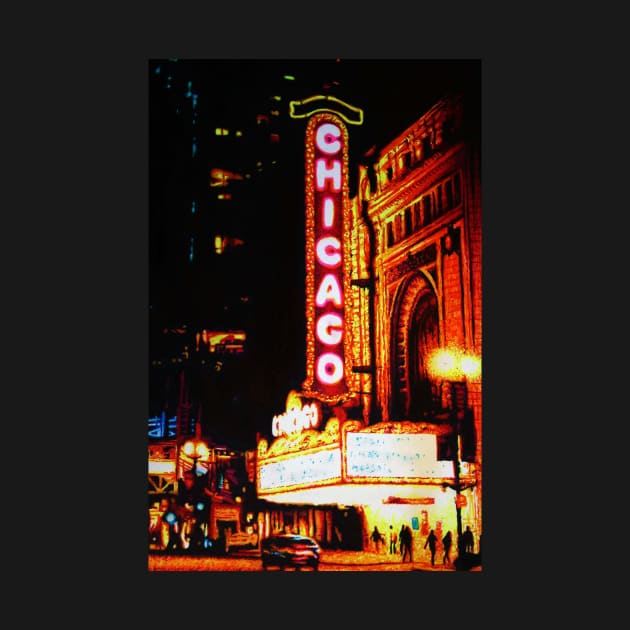 Chicago Theater by JustianMCink