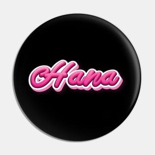 Hana My Name Is Hana! Pink Pin