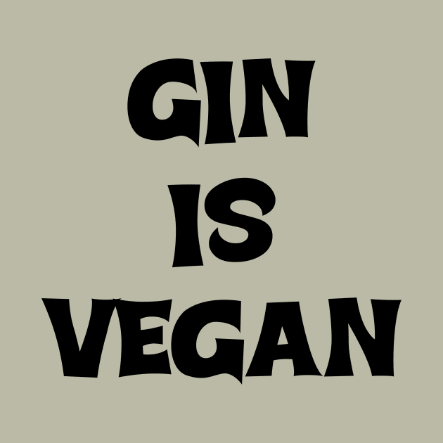 Gin is Vegan #1 by MrTeddy