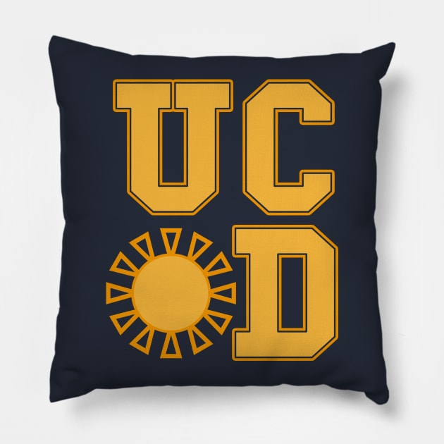 UC Sunnydale Pillow by Nazonian