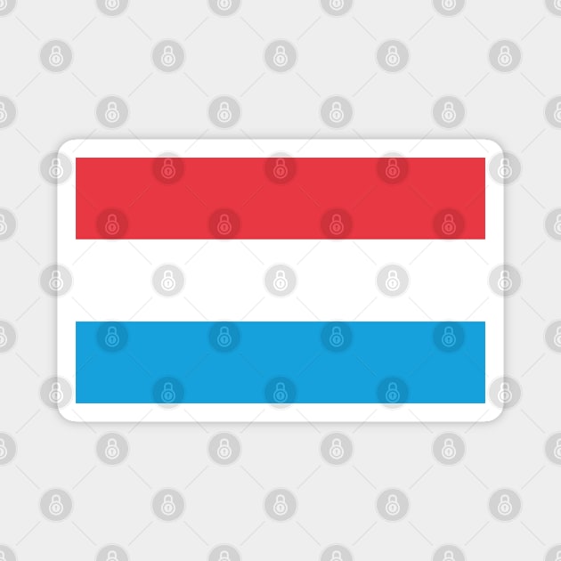 Flag of Luxembourg Magnet by DiegoCarvalho