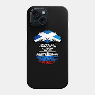 Scottish Grown With Russian Roots - Gift for Russian With Roots From Russia Phone Case