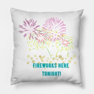 Fireworks Tonight Pillow