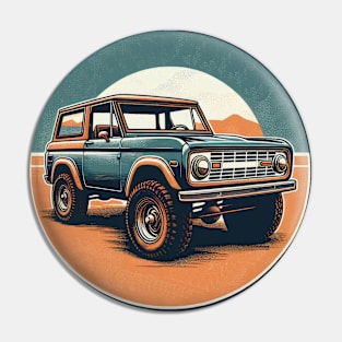 Bronco off Road Pin