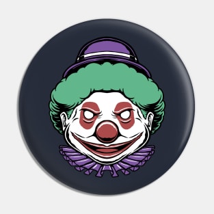fat clown illustration Pin